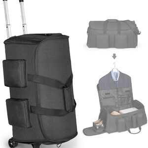 Sold Men's Black Travel Garment Bag
